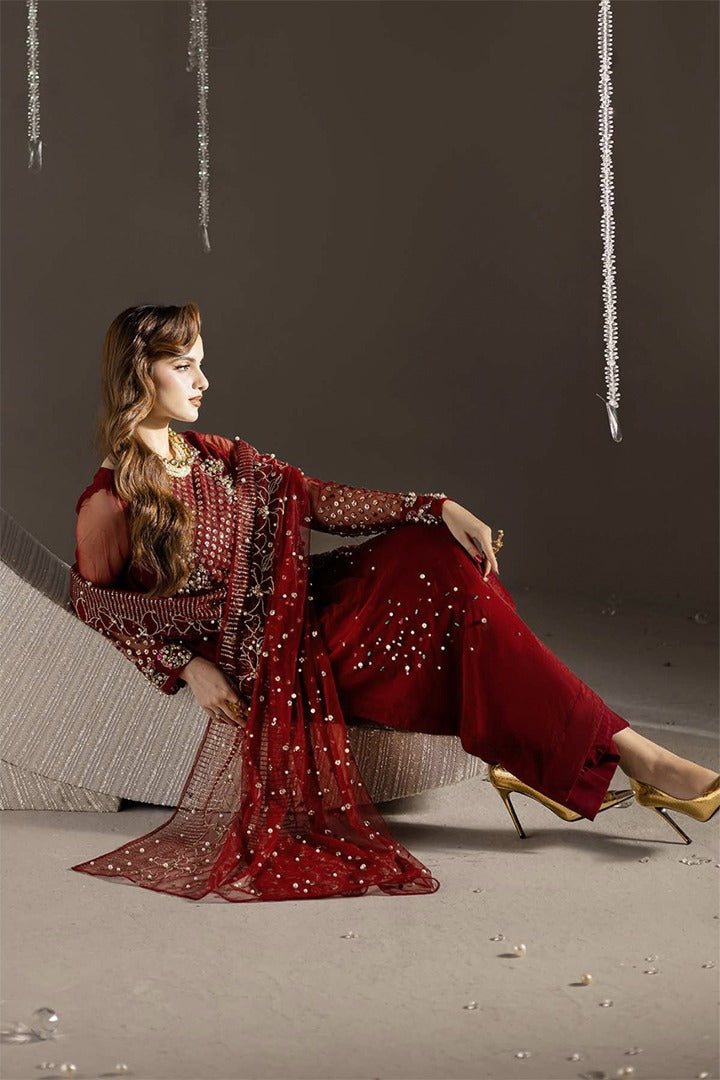 Pure Lawn Embroidered Eid Outfit - LL424