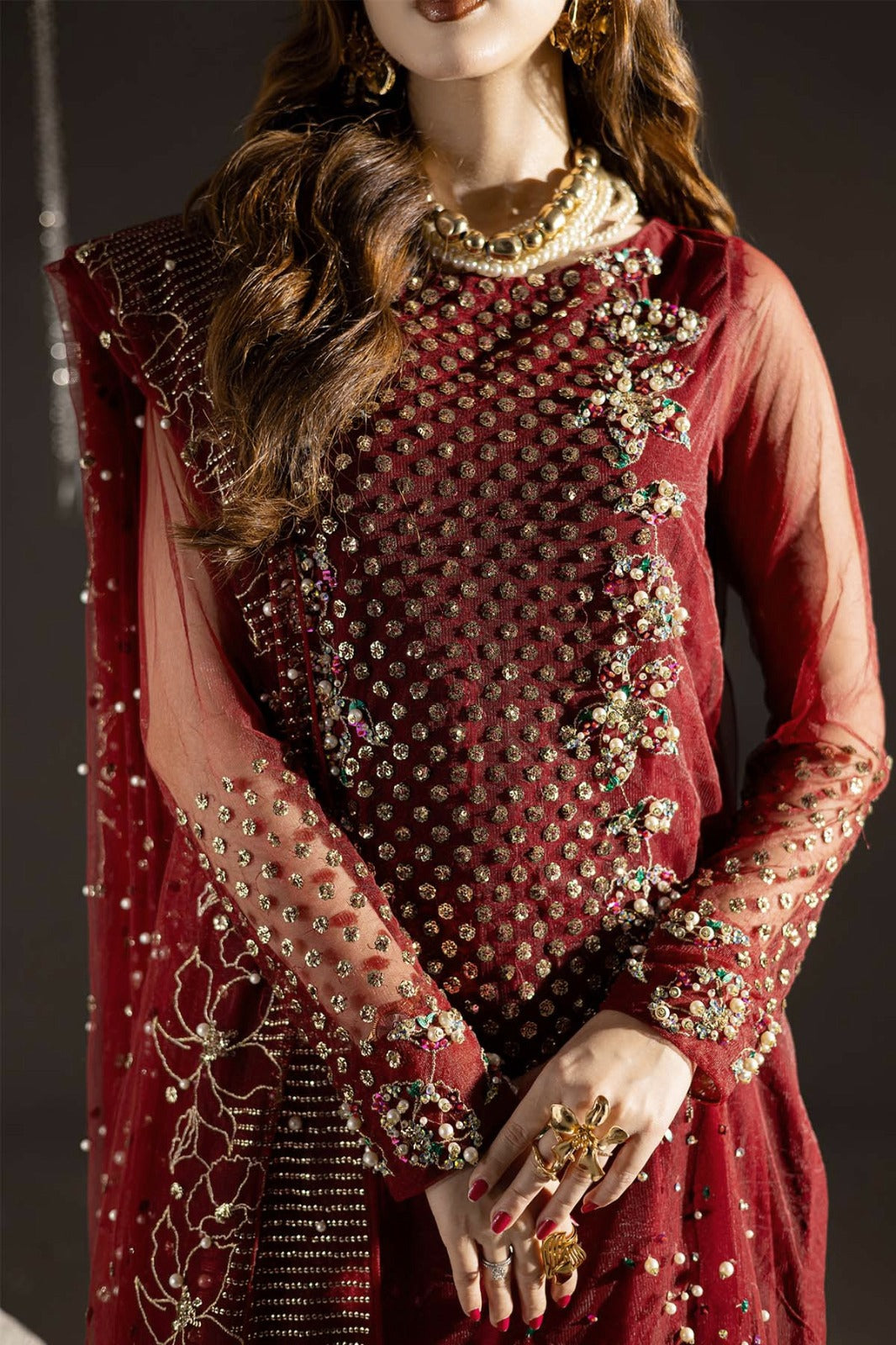 Pure Lawn Embroidered Eid Outfit - LL424