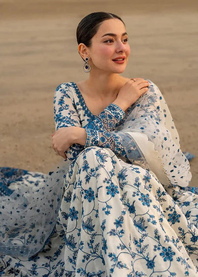 Pure Lawn Embroidered Eid Outfit - LL431