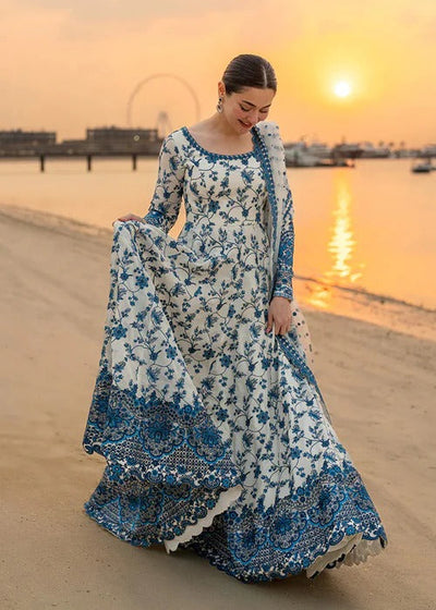 Pure Lawn Embroidered Eid Outfit - LL431
