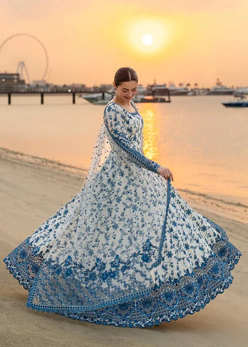 Pure Lawn Embroidered Eid Outfit - LL431
