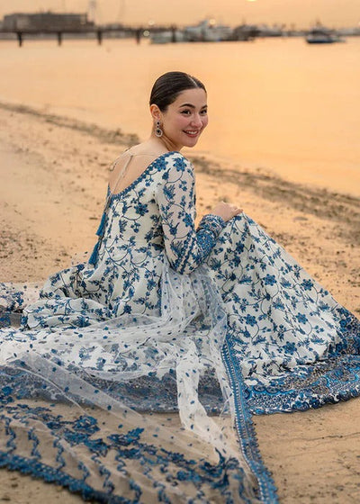 Pure Lawn Embroidered Eid Outfit - LL431
