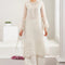 Pure Chiffon Elegant Embroidered Wedding Dress - WW424