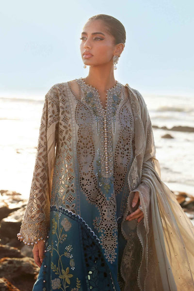 Pure Lawn Embroidered Eid Outfit - LL430