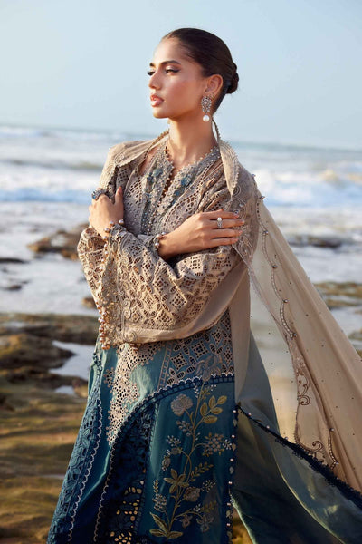 Pure Lawn Embroidered Eid Outfit - LL430