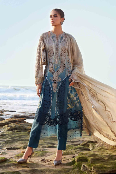 Pure Lawn Embroidered Eid Outfit - LL430