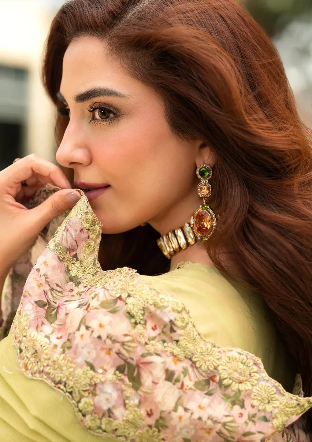 Pure Lawn Embroidered Eid Outfit - LL432
