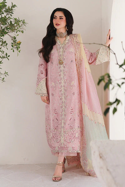 Pure Lawn Peach Chickenkari Outfit - LL439
