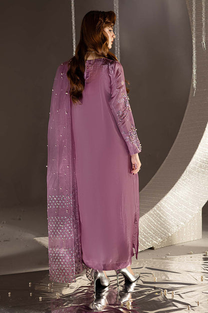 Pure Cotton Pink Embroidered Eid Outfit - LL436