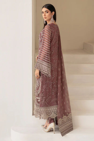 Pure Chiffon Majestic Embroidered Dress : PW213