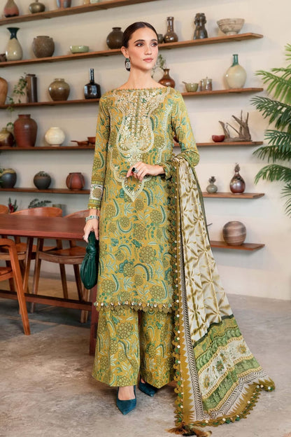 Pure Lawn Digital Embroidered Dress - LL220