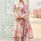 Pure Lawn White Multi Embroidered Dress - LL236
