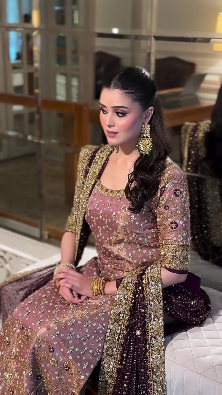 Pure Mysoori Heavy Embroidered Wedding Dress - WW430
