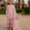 Pure Luxury Lawn Baby Pink Embroidered Eid Outfit - LL460