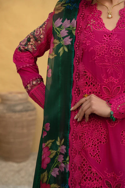 Pure Lawn Pink Chickenkari Dress - LL380
