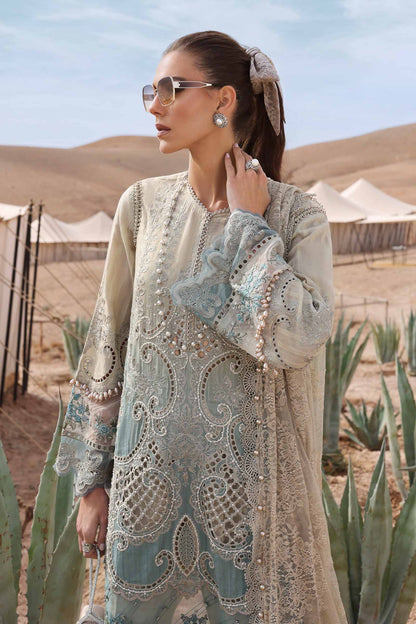 Pure Lawn Double Shaded Embroidered Dress - LL250