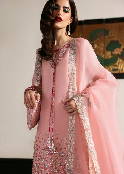 Pure Raw Silk Evara Embroidered Wedding Dress - PW507