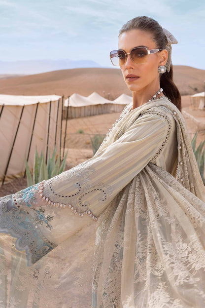 Pure Lawn Embroidered Eid Outfit - LL421