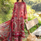 Pure Lawn Red Embroidered Dress - LL374