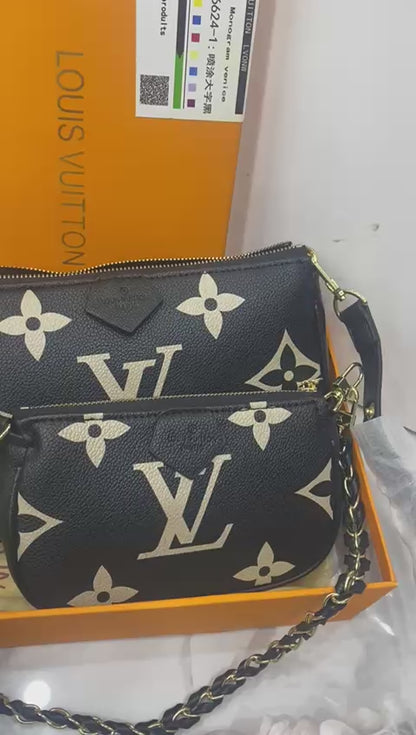 Louis Vuitton Monogram Embroidered Pochette – Model M44825