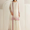 Pure Chiffon Embroidered Wedding Dress - WW504