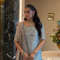 Pure Mysoori Aqua Green Embroidered Dress - WW546